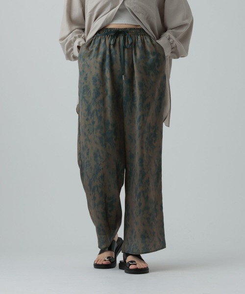 LEPSIM(レプシィム)の「ぼかし柄パンツ 665474(その他パンツ・レディース・ブラウン系その他/グレー系その他・FREE)」の9枚目の写真