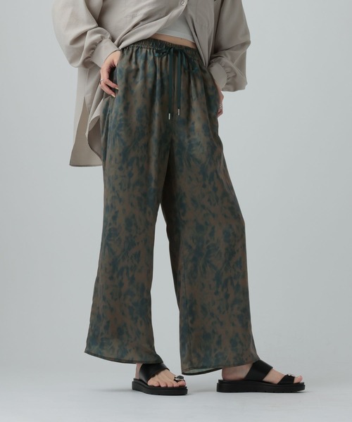 LEPSIM(レプシィム)の「ぼかし柄パンツ 665474(その他パンツ・レディース・ブラウン系その他/グレー系その他・FREE)」の10枚目の写真