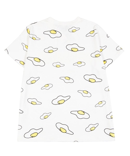 PUNYUS(プニュズ)の「【新サイズ】目玉焼き総柄Tシャツ(Tシャツ/カットソー・レディース・ブラック/ホワイト・1/2/3/4/5)」の10枚目の写真