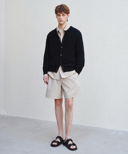 J'RIUM(ジェイリウム)の「ニコールリネンドローストリングショーツオートミール(その他パンツ・メンズ・その他・LARGE/MEDIUM)」の1枚目の写真