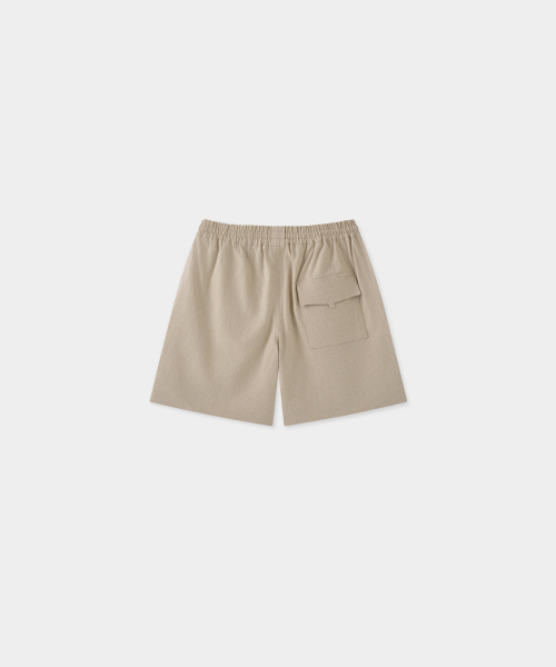 J'RIUM(ジェイリウム)の「ニコールリネンドローストリングショーツオートミール(その他パンツ・メンズ・その他・LARGE/MEDIUM)」の3枚目の写真