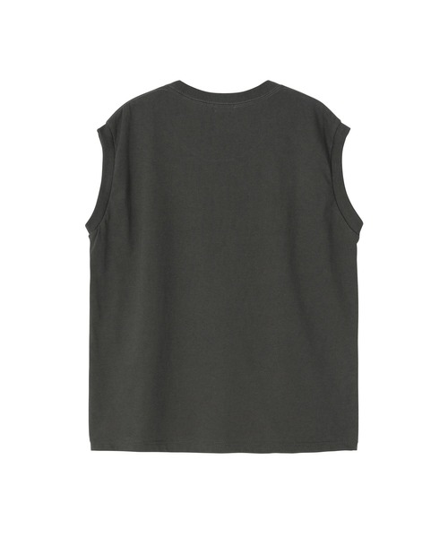 ZUCCa（ズッカ）の「GLAM T / タンクトップ（タンクトップ・レディース・ダークグレー/ブラウン・M size）」の7枚目の写真