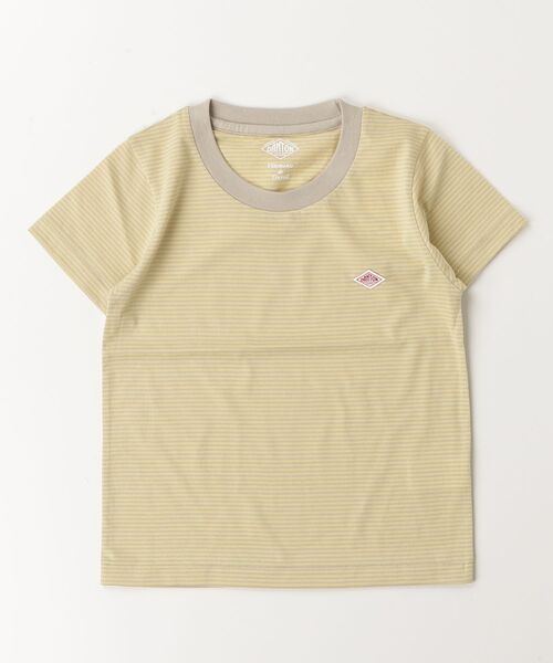 SHIPS any（シップス エニィ）の「DANTON:T/C INNER TEE（Tシャツ/カットソー・キッズ・ネイビー/レッド/グリーン/イエロー系その他2・135/125）」の3枚目の写真