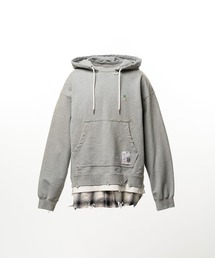 【MIHARAYASUHIRO/ミハラヤスヒロ】TRIPLE LAYERED HOODIE