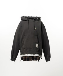 Maison MIHARA YASUHIRO | 【MIHARAYASUHIRO/ミハラヤスヒロ】TRIPLE LAYERED HOODIE(Tシャツ/カットソー)
