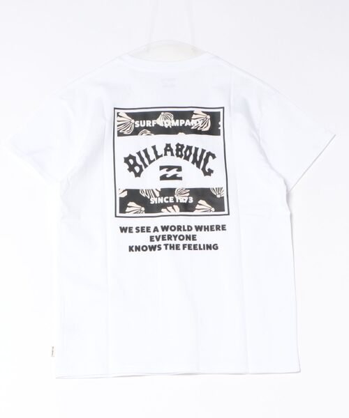 BILLABONG(ビラボン)の「BILLABONG/ビラボン 半袖 Tシャツ バックプリント BG01C201(Tシャツ/カットソー・レディース・ブラック/ホワイト・M/L)」の3枚目の写真