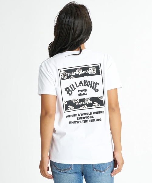 BILLABONG(ビラボン)の「BILLABONG/ビラボン 半袖 Tシャツ バックプリント BG01C201(Tシャツ/カットソー・レディース・ブラック/ホワイト・M/L)」の2枚目の写真