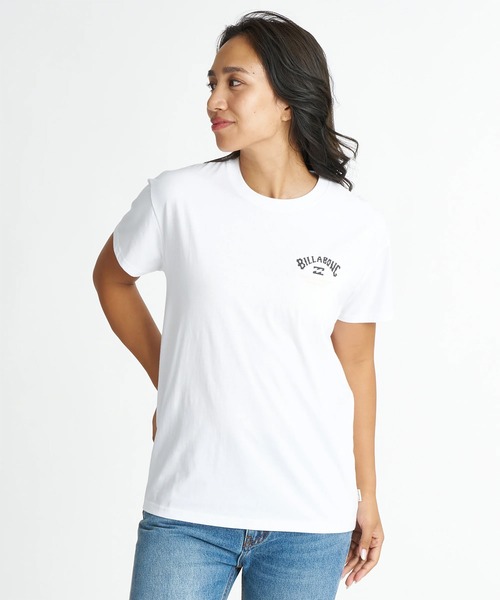 BILLABONG(ビラボン)の「BILLABONG/ビラボン 半袖 Tシャツ バックプリント BG01C201(Tシャツ/カットソー・レディース・ブラック/ホワイト・M/L)」の4枚目の写真