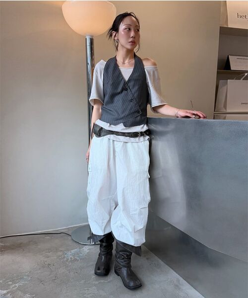 DIAGONAL(ダイアゴナル)の「POCKET BELT BAG (grey)(ボディバッグ/ウエストポーチ・レディース・その他・FREE)」の20枚目の写真