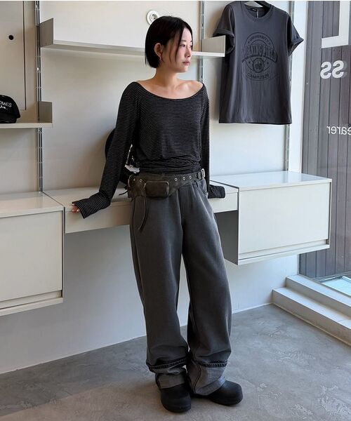 DIAGONAL(ダイアゴナル)の「POCKET BELT BAG (grey)(ボディバッグ/ウエストポーチ・レディース・その他・FREE)」の12枚目の写真