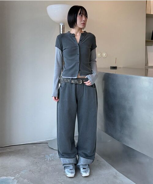 DIAGONAL(ダイアゴナル)の「POCKET BELT BAG (grey)(ボディバッグ/ウエストポーチ・レディース・その他・FREE)」の9枚目の写真