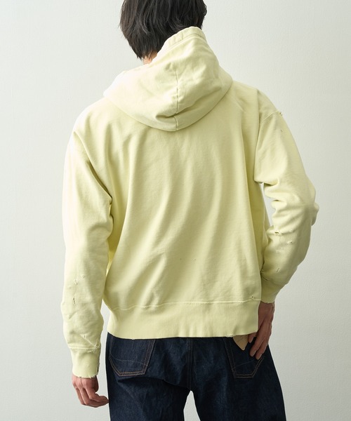 concause(コンコース)の「【concause/コンコース】full zip sweat shirts(パーカー・メンズ・イエロー/ブラック・4/5)」の9枚目の写真