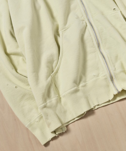 concause(コンコース)の「【concause/コンコース】full zip sweat shirts(パーカー・メンズ・イエロー/ブラック・4/5)」の17枚目の写真