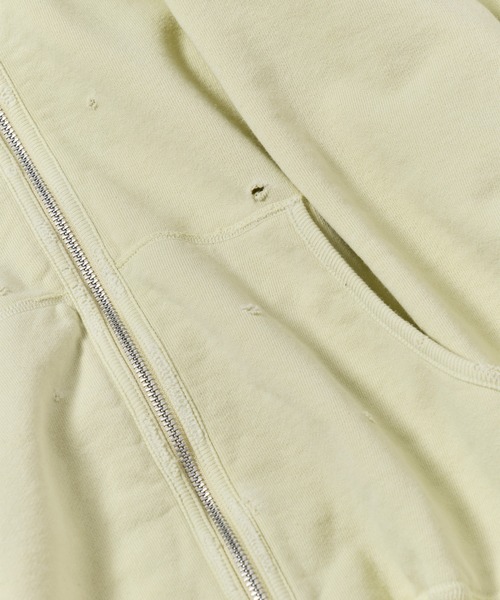 concause(コンコース)の「【concause/コンコース】full zip sweat shirts(パーカー・メンズ・イエロー/ブラック・4/5)」の18枚目の写真