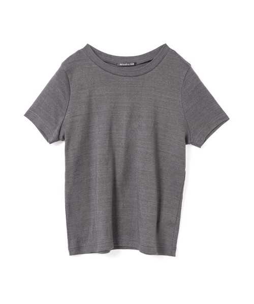 mizuiroind（ミズイロインド）の「mizuiro ind クルーネックTシャツ（Tシャツ/カットソー・レディース・ブルー/グレー/ネイビー・FREE）」の2枚目の写真