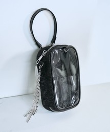 HARE（ハレ）の「ジャガードキリカエクリアポーチ(HARE)（ポーチ）」