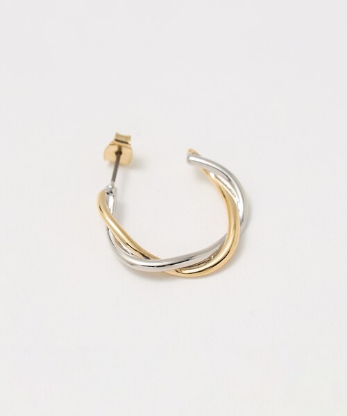BEAUTY&YOUTH UNITED ARROWS（ビューティーアンドユースユナイテッドアローズ）の「ミックスカラー クロス ピアス（ピアス（両耳用）・レディース・その他1・FREE）」の3枚目の写真