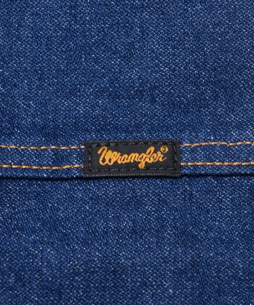 Wrangler（ラングラー）の「［Wrangler ラングラー］UNLINED DENIM VEST IN PREWASHED デニム ウエスタンベスト（ベスト・メンズ・インディゴブルー・XL/L/M/S）」の4枚目の写真