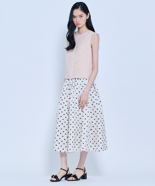 TOCCA(トッカ)の「VEGA&STAR LACE ブラウス(シャツ/ブラウス・レディース・ピンク系/アイボリー系・SMALL/MEDIUM)」の4枚目の写真