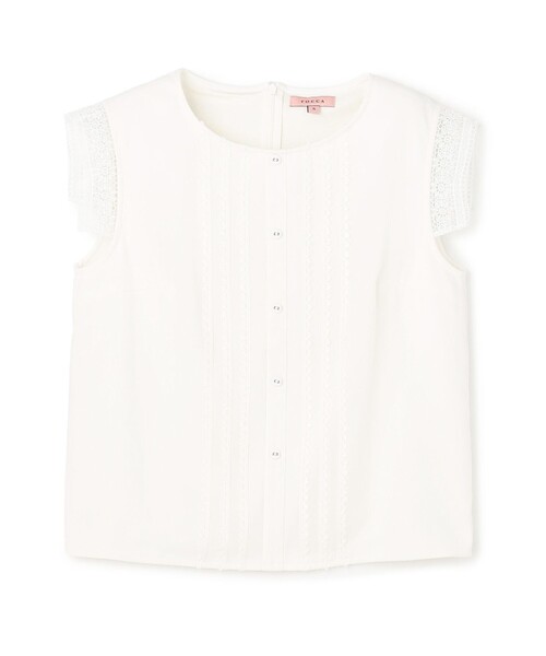 TOCCA(トッカ)の「VEGA&STAR LACE ブラウス(シャツ/ブラウス・レディース・ピンク系/アイボリー系・SMALL/MEDIUM)」の10枚目の写真
