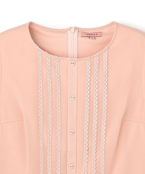 TOCCA(トッカ)の「VEGA&STAR LACE ブラウス(シャツ/ブラウス・レディース・ピンク系/アイボリー系・SMALL/MEDIUM)」の13枚目の写真