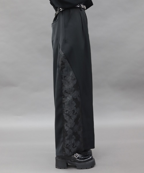 REZEN(リゼン)の「唐草文様JQ立体切替パンツ(その他パンツ・メンズ・ブラック/ローズ/ブルーパープル・SMALL/LARGE/MEDIUM)」の5枚目の写真
