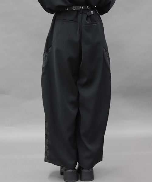 REZEN(リゼン)の「唐草文様JQ立体切替パンツ(その他パンツ・メンズ・ブラック/ローズ/ブルーパープル・SMALL/LARGE/MEDIUM)」の6枚目の写真