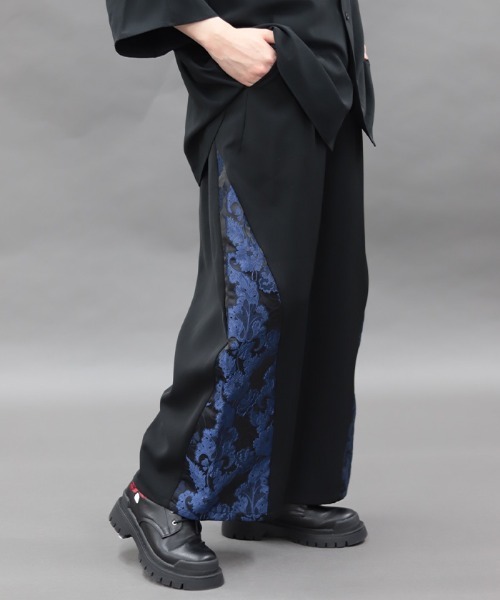 REZEN(リゼン)の「唐草文様JQ立体切替パンツ(その他パンツ・メンズ・ブラック/ローズ/ブルーパープル・SMALL/LARGE/MEDIUM)」の13枚目の写真