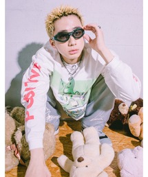 Little sunny bite（リトルサニーバイト）の「【8】【it】【Little Sunny Bite 】graphic long tee（Tシャツ/カットソー）」