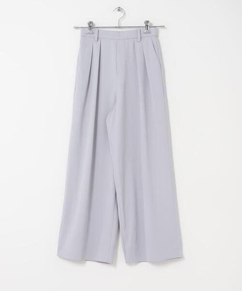 URBAN RESEARCH ROSSO WOMEN（アーバンリサーチ　ロッソ）の「『WEB限定』撥水イージーストレートパンツ（その他パンツ・レディース・ブルー系その他/ブラック/ライトベージュ/ライトピンク/オフホワイト・36/38）」の16枚目の写真