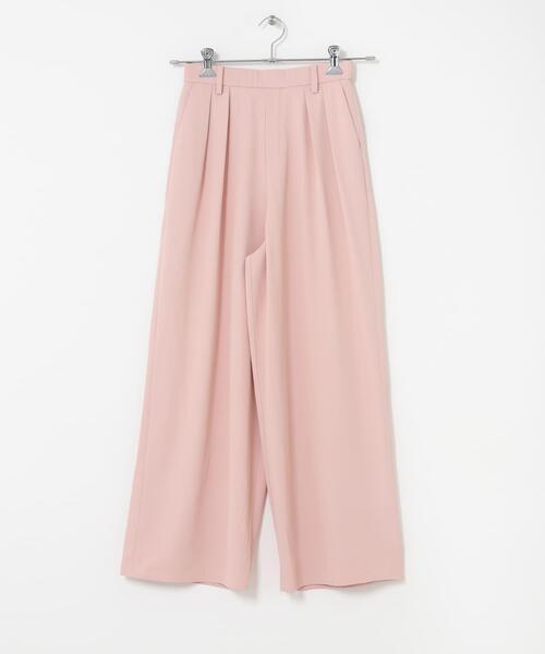 URBAN RESEARCH ROSSO WOMEN（アーバンリサーチ　ロッソ）の「『WEB限定』撥水イージーストレートパンツ（その他パンツ・レディース・ブルー系その他/ブラック/ライトベージュ/ライトピンク/オフホワイト・36/38）」の6枚目の写真