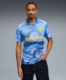 PUMA（プーマ）の「PUMA プーマ メンズ PUMA x KIDSUPER STUDIOS マメロディ サンダウンズFC レプリカ（Tシャツ/カットソー）」