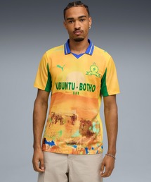 PUMA（プーマ）の「PUMA プーマ メンズ PUMA x KIDSUPER STUDIOS マメロディ サンダウンズFC レプリカ（Tシャツ/カットソー）」