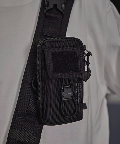 GORDON MILLER(ゴードンミラー)の「GORDON MILLER VANLIFE EQUIPMENT バリスティックスマホポーチ(トラベルグッズ・メンズ・ブラック・ONE SIZE)」の20枚目の写真