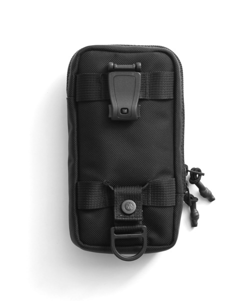 GORDON MILLER(ゴードンミラー)の「GORDON MILLER VANLIFE EQUIPMENT バリスティックスマホポーチ(トラベルグッズ・メンズ・ブラック・ONE SIZE)」の5枚目の写真