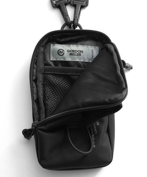 GORDON MILLER(ゴードンミラー)の「GORDON MILLER VANLIFE EQUIPMENT バリスティックスマホポーチ(トラベルグッズ・メンズ・ブラック・ONE SIZE)」の10枚目の写真