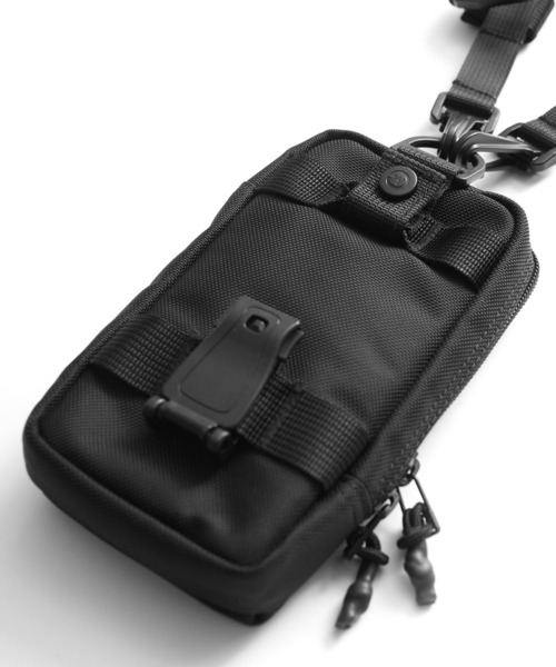 GORDON MILLER(ゴードンミラー)の「GORDON MILLER VANLIFE EQUIPMENT バリスティックスマホポーチ(トラベルグッズ・メンズ・ブラック・ONE SIZE)」の11枚目の写真