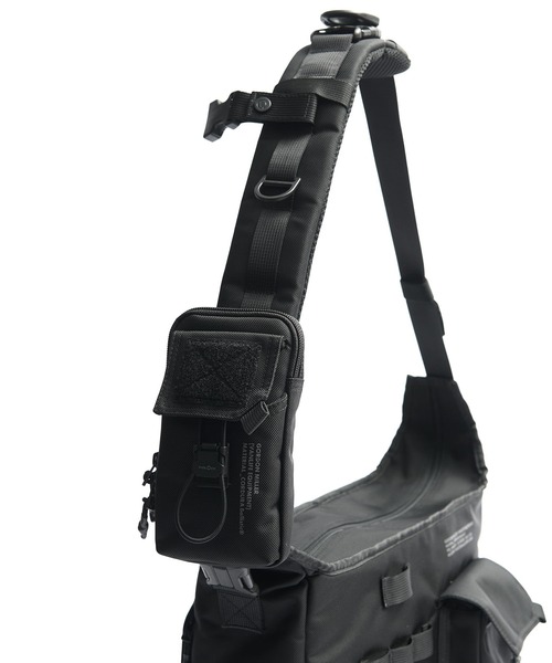 GORDON MILLER（ゴードンミラー）の「GORDON MILLER VANLIFE EQUIPMENT バリスティックスマホポーチ（トラベルグッズ・メンズ・ブラック・ONE SIZE）」の15枚目の写真