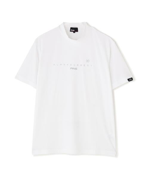 PING(ピン)の「【PING APPAREL】シングルメッシュ レイブロック半袖ハイネックシャツ <PERFORMANCE> (MENS)(Tシャツ/カットソー・メンズ・ブラック/ホワイト/イエロー・M/LL1/LL/L/S)」の11枚目の写真