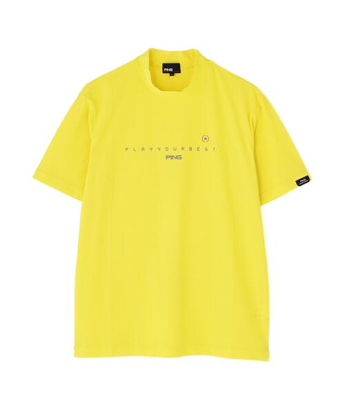 PING(ピン)の「【PING APPAREL】シングルメッシュ レイブロック半袖ハイネックシャツ <PERFORMANCE> (MENS)(Tシャツ/カットソー・メンズ・ブラック/ホワイト/イエロー・M/LL1/LL/L/S)」の21枚目の写真