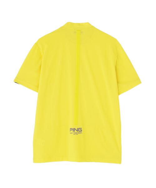PING(ピン)の「【PING APPAREL】シングルメッシュ レイブロック半袖ハイネックシャツ <PERFORMANCE> (MENS)(Tシャツ/カットソー・メンズ・ブラック/ホワイト/イエロー・M/LL1/LL/L/S)」の22枚目の写真