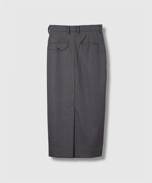 スカート HOLIDAY WOOL DRAWSTRINGS 2TUCK SKIRT HOLIDAY WOOL DRAWSTRINGS 2TUCK SKIRT 【公式通販】