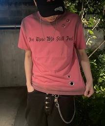 A'GEM/9 × .kom 『FREEDEE/フリーディー』アイレットグラフィックTシャツ