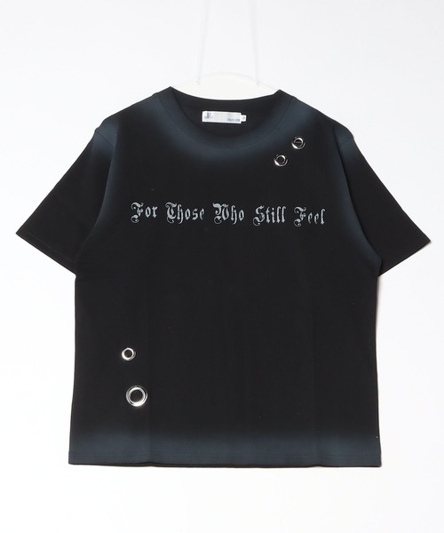 FREE DEE(フリー ディー)の「A'GEM/9 × .kom 『FREEDEE/フリーディー』アイレットグラフィックTシャツ(Tシャツ/カットソー・メンズ・ピンク/カーキ/ブラック・M/L)」の11枚目の写真