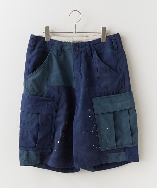Liberaiders(リベレイダース)の「Liberaiders/リベレイダース PATCHWORK BDU SHORTS パッチワークBDUショーツ ハーフパンツ 切り替えデザイン 2026年 夏 夏服(カーゴパンツ・メンズ・ネイビー/オリーブ・32inch/30inch/34inch)」の13枚目の写真