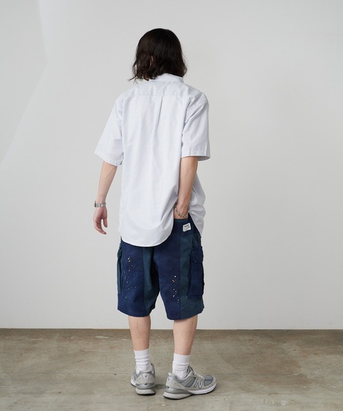 Liberaiders(リベレイダース)の「Liberaiders/リベレイダース PATCHWORK BDU SHORTS パッチワークBDUショーツ ハーフパンツ 切り替えデザイン 2026年 夏 夏服(カーゴパンツ・メンズ・ネイビー/オリーブ・32inch/30inch/34inch)」の22枚目の写真