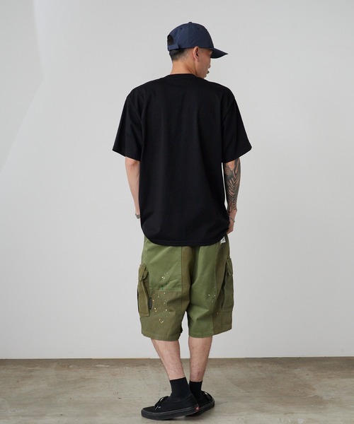 Liberaiders(リベレイダース)の「Liberaiders/リベレイダース PATCHWORK BDU SHORTS パッチワークBDUショーツ ハーフパンツ 切り替えデザイン 2026年 夏 夏服(カーゴパンツ・メンズ・ネイビー/オリーブ・32inch/30inch/34inch)」の11枚目の写真