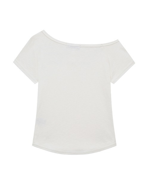 Midnight Move(ミッドナイトムーブ)の「A'GEM/9 × .kom 『MIDNIGHT MOVE/ミッドナイトムーブ』 ss bt sl tee/ボタンレタリングトップス(Tシャツ/カットソー・レディース・ブラック/ホワイト・FREE)」の20枚目の写真