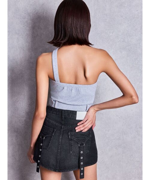 GYDA(ジェイダ)の「slanted beltトップス(キャミソール・レディース・ブラック/グレー/ピンク・FREE)」の19枚目の写真