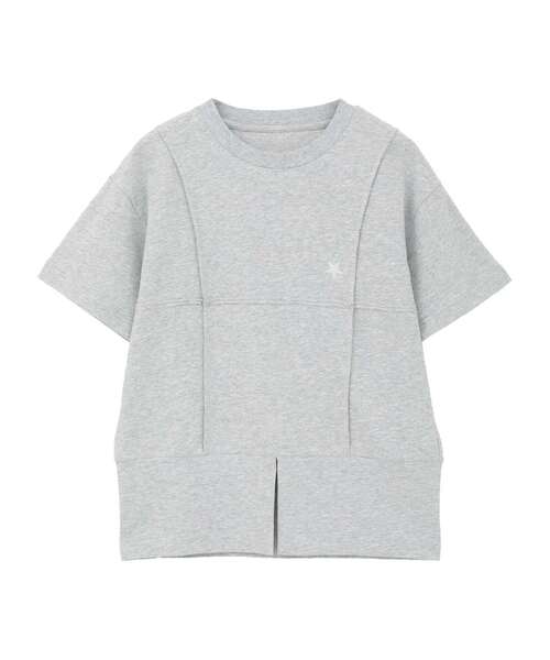 CONVERSE TOKYO(コンバーストウキョウ)の「CORSET TEE(Tシャツ/カットソー・レディース・ブラック/オフホワイト/杢グレー・FREE)」の8枚目の写真